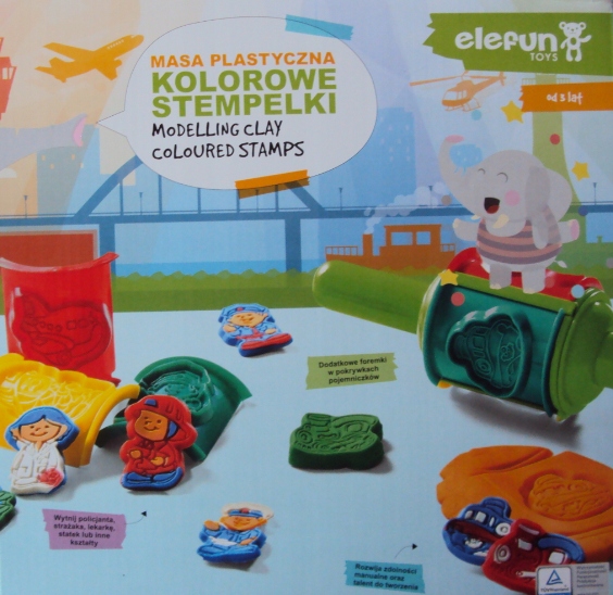 Купить Тесто для кондитерских изделий ELEFUN Colorful Stamps: отзывы, фото, характеристики в интерне-магазине Aredi.ru