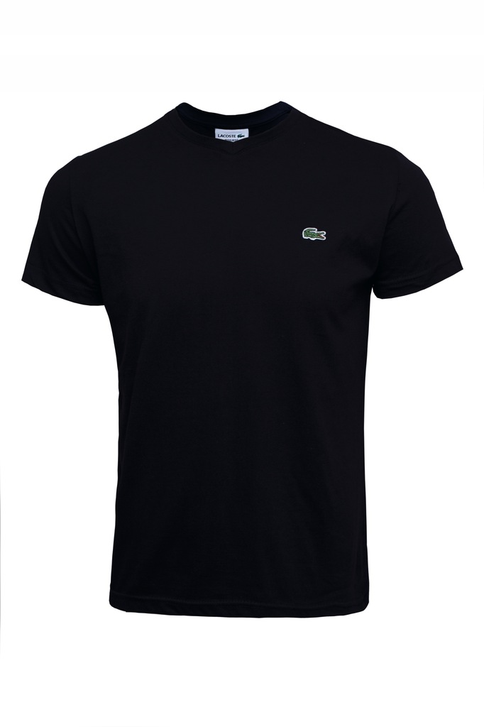 T-Shirt Koszulka Lacoste Regular FIT Czarny Roz.XL