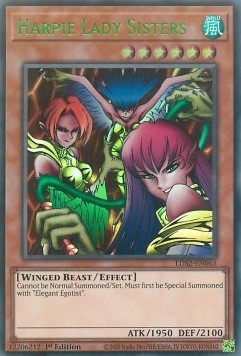 Yu-Gi-Oh! TCG: Harpie Lady Sisters (V.3) (LDS2)