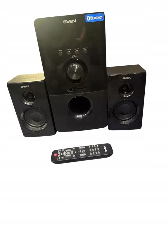 GŁOŚNIKI SVEN MS-2050 + PILOT + KABLE