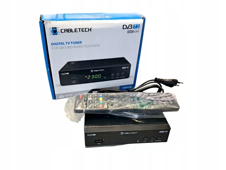 DVB T2 H.265 CABLETECH DEKODER