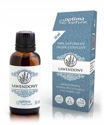 Olejek eteryczny lawendowy kwiatowy Optima Natura 30 ml