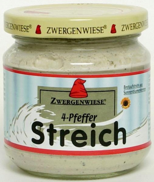 Pasta Słonecznikowa Z Pieprzem 180g Zwergenwiese