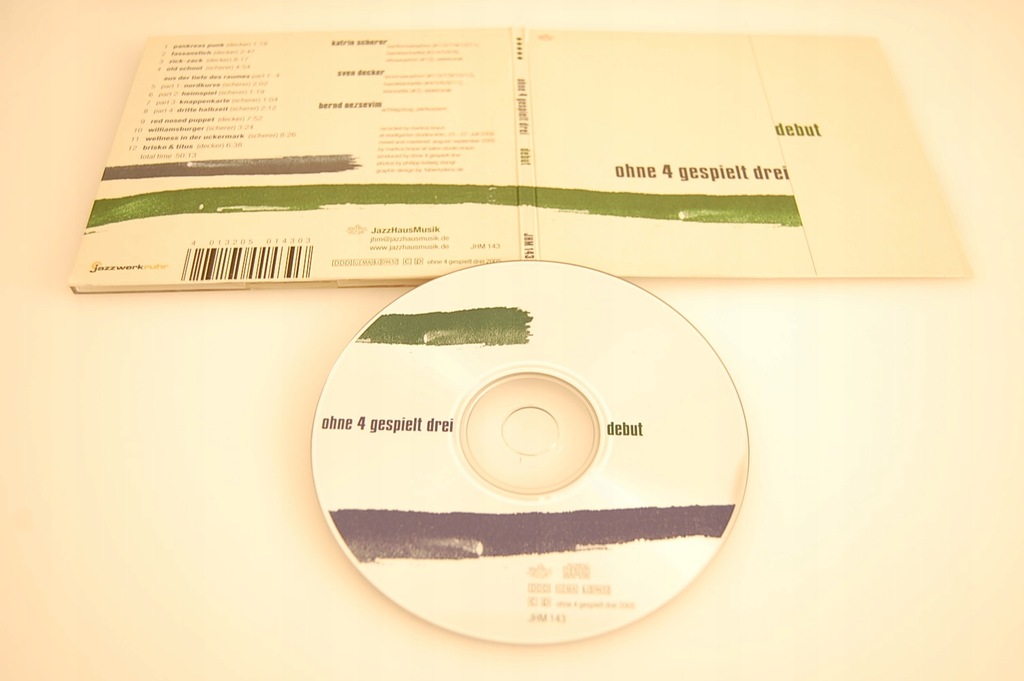 OHNE 4 GESPIELT DREI - Debut (DIGIPAK/CD-ALBUM)