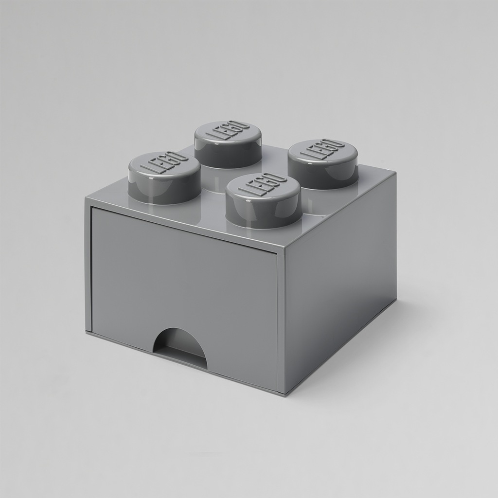LEGO SZUFLADA KLOCEK 4 POJEMNIK C.SZARY 40051754
