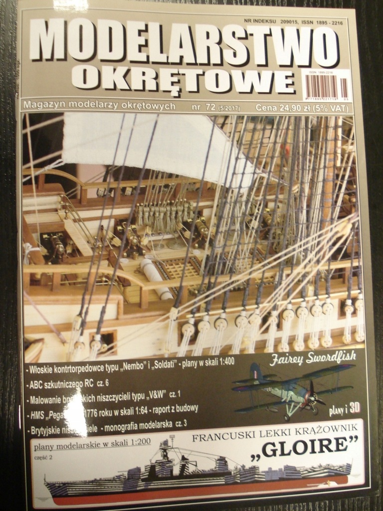 Modelarstwo okrętowe Nr 72