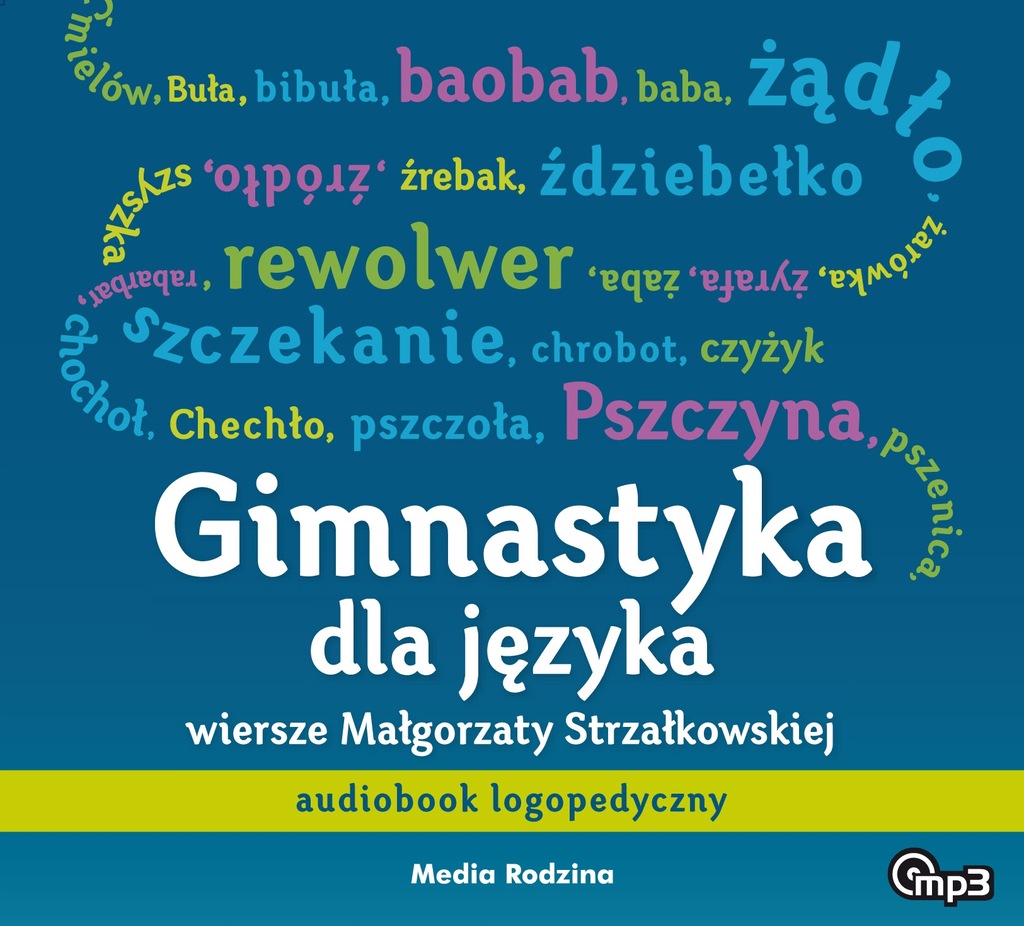 CD MP3 Gimnastyka dla języka audiobook logopedyczn