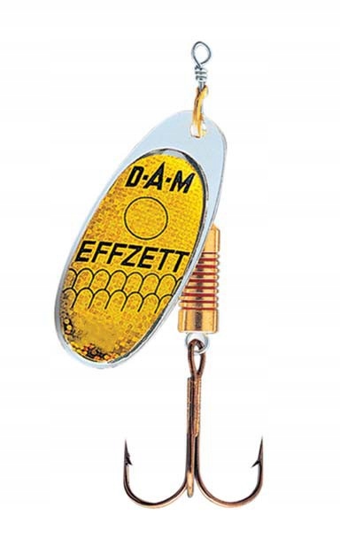 Błystka DAM Effzett Standard 6/20g Reflex Gold