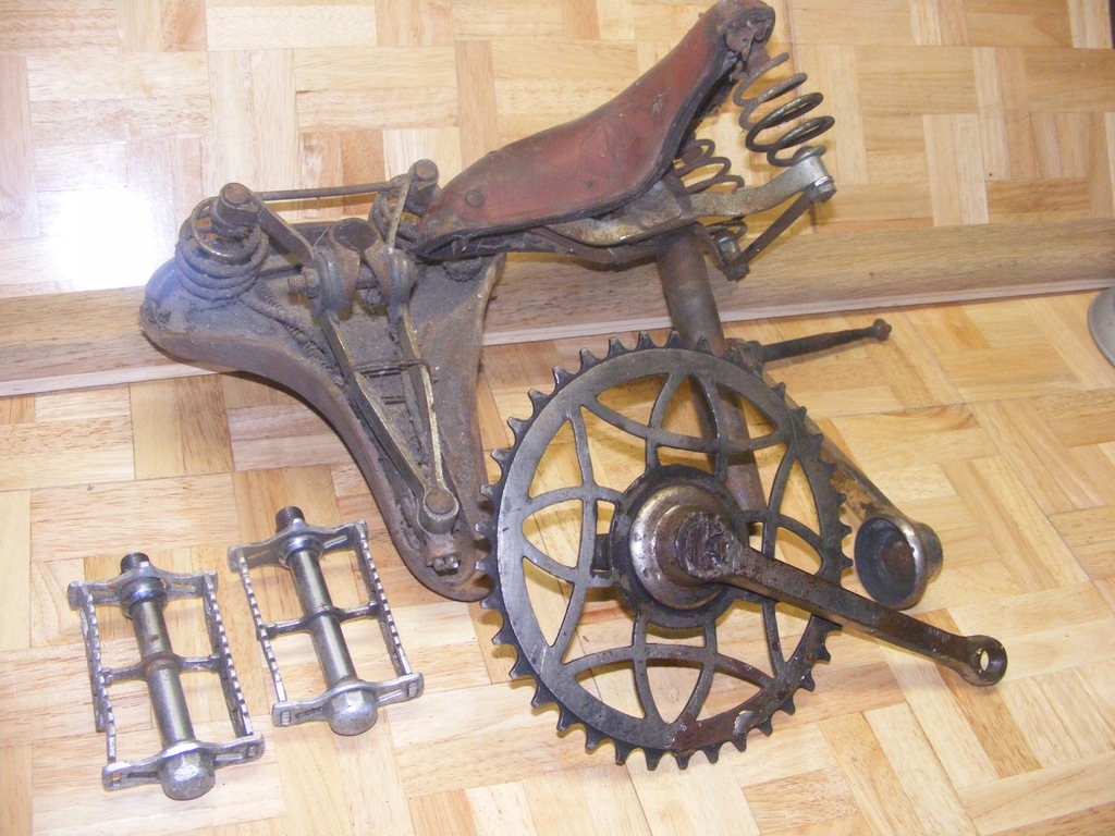 Stare części rowerowe