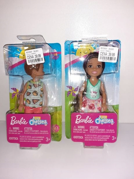 Nowa Barbie Chelsea, lalka chłopiec 2 sztuki !!