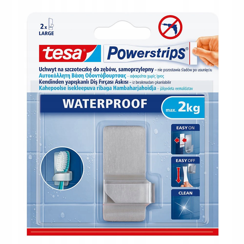 Haczyk samoprzylepny powerstrips waterproof 1szt.d