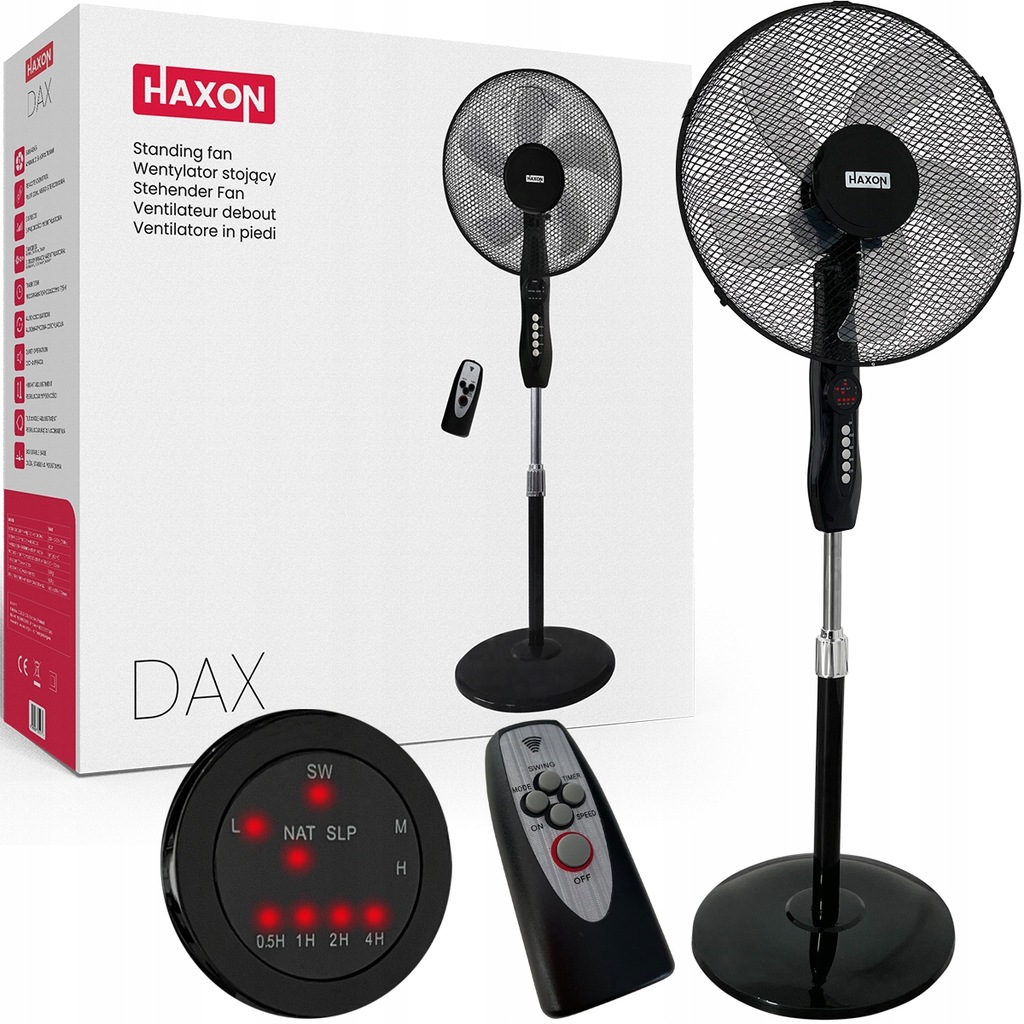 Купить HAXON напольный вентилятор + пульт дистанционного управления: отзывы, фото, характеристики в интерне-магазине Aredi.ru