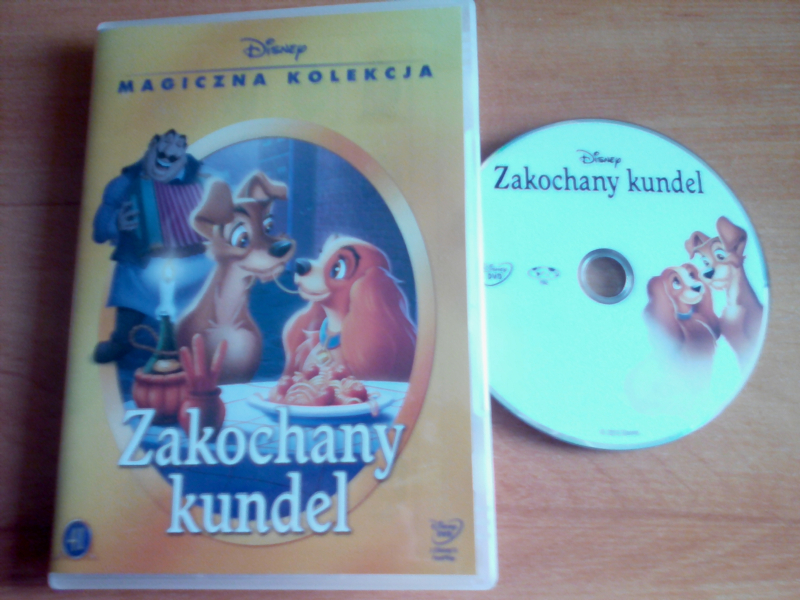 DVD "Zakochany kundel" Disney'a