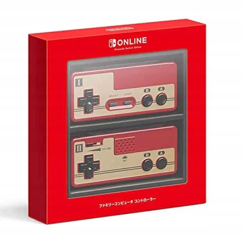 Dwupak kontrolerów Famicom do Nintendo Switch - Import z Japonii