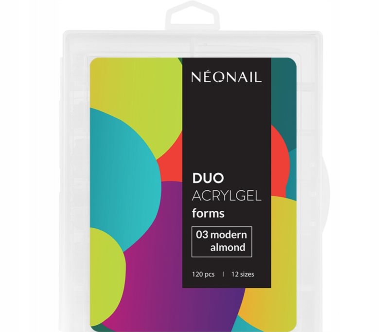 NEONAIL Formy Duo AcrylGel do przedłużania paznokci - Migdał Współczesny 03