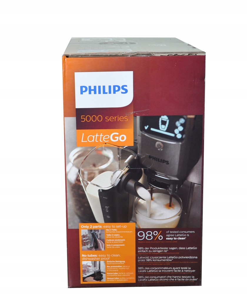 Купить КОФЕМАШИНА PHILIPS 5000 LatteGo EP5334/10: отзывы, фото, характеристики в интерне-магазине Aredi.ru