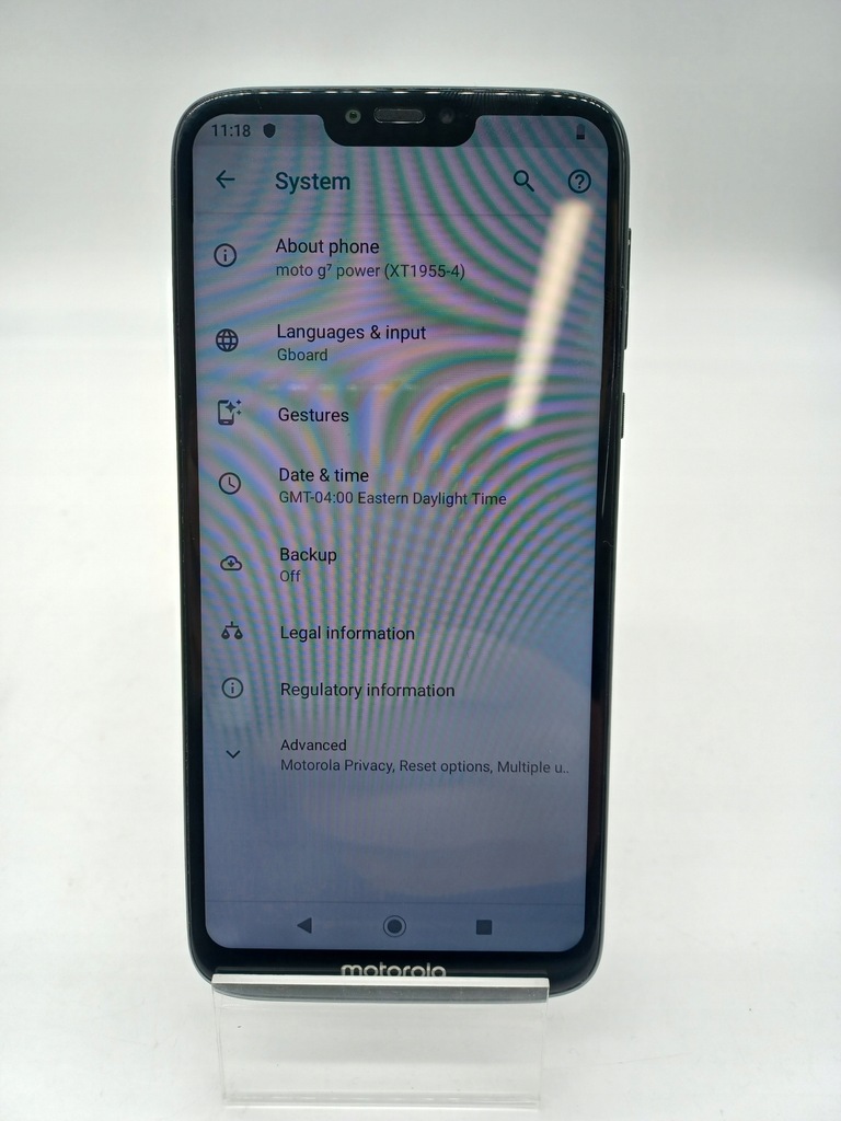 Smartfon Motorola Moto G7 4 GB / 64 GB czarny