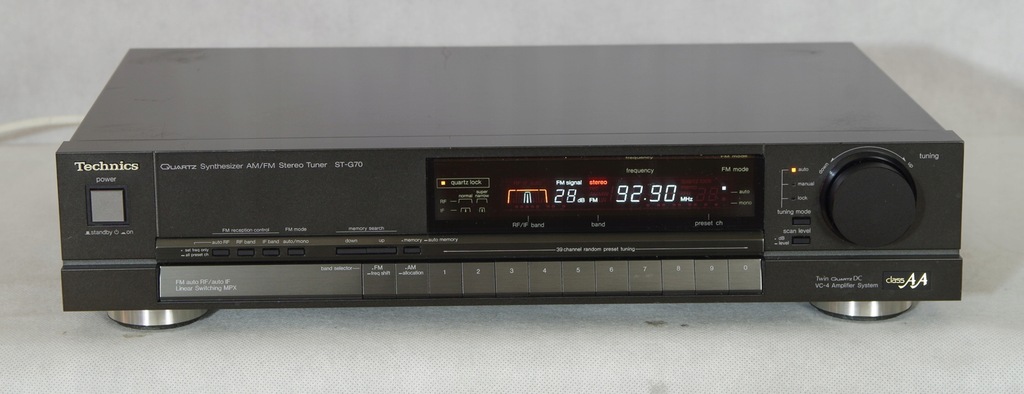 Technics ST-G70, tuner cyfrowy, sprawny. RDS