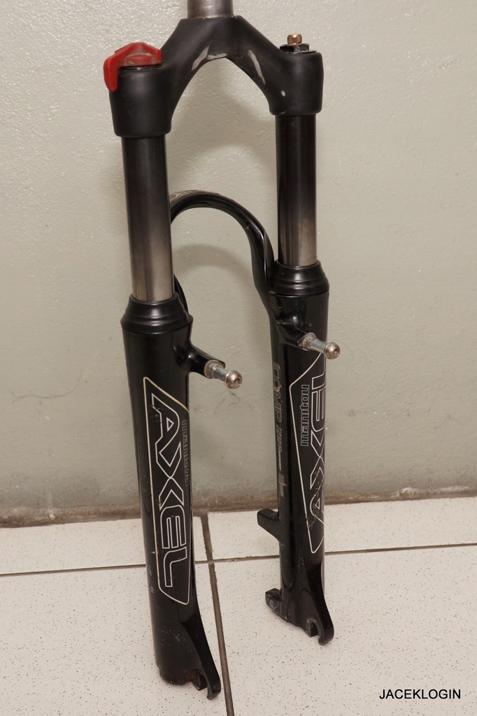 Amortyzator 26 cali Manitou AXEL comp 100mm 11/8 8163865881 oficjalne archiwum Allegro