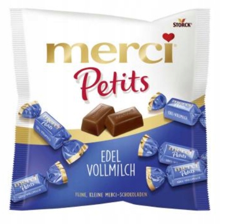 Merci Petits Cukierki mleczne czekoladowe 100G DE