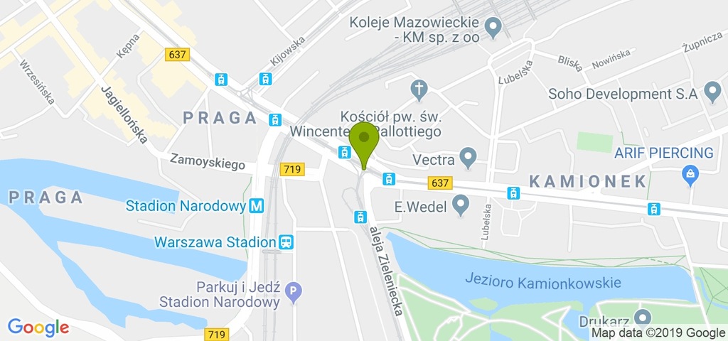 magazyn Warszawa, Praga-Południe, m²