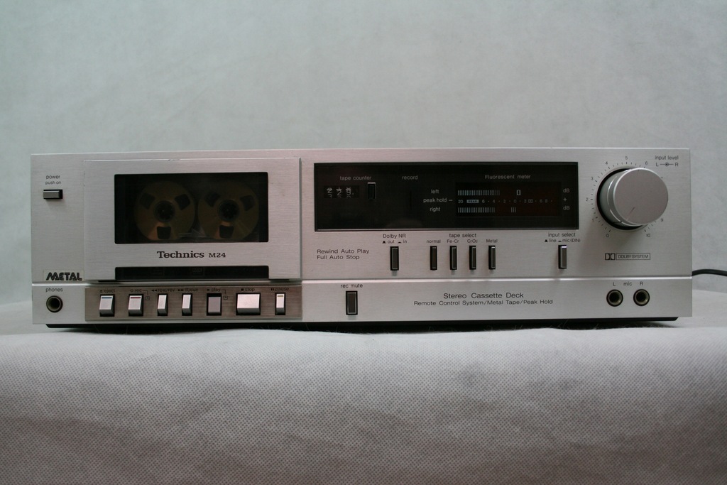 その他 Technics M24 Deck TECHNICS RS-M24 - 12531637940 - oficjalne archiwum Allegro