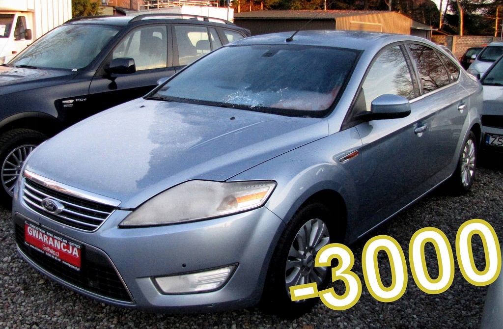 Ford Mondeo Ghia 1,8 TDI MK4 bez DPF czarne Skóry