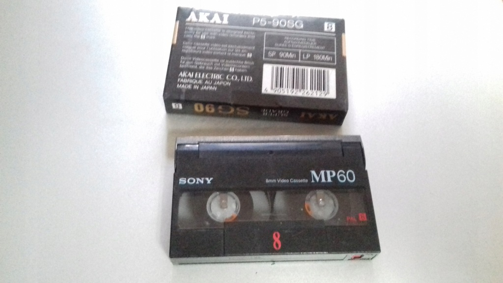 Kasety VHS Akai,Sony