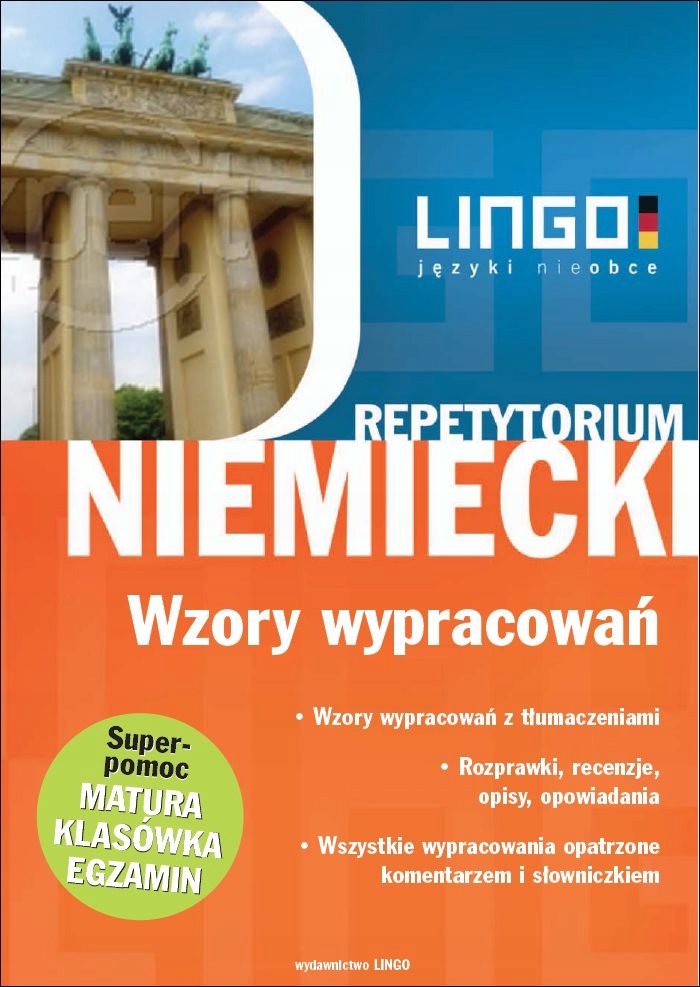 (e-book) Niemiecki. Wzory wypracowań. Repetytorium