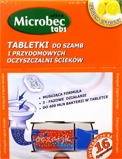 TABLETKA DO SZAMBA LATRYN Bros 20g Preparat Do Oczyszczalni Ścieków