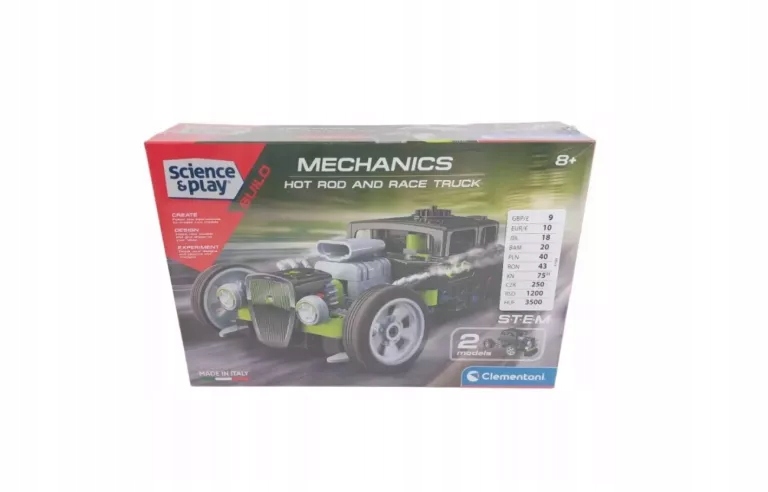 SCIENCE PLAY MECHANICAL HOT ROD AND RCE TRUCK