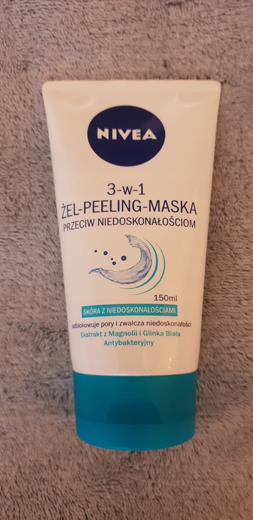 Nivea, Pure Effect All in 1, Żel - peeling - maska
