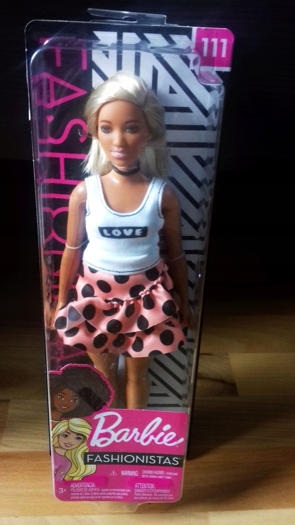 LALKA BARBIE FASHIONISTAS # 111 KOLEKCJONERSKA