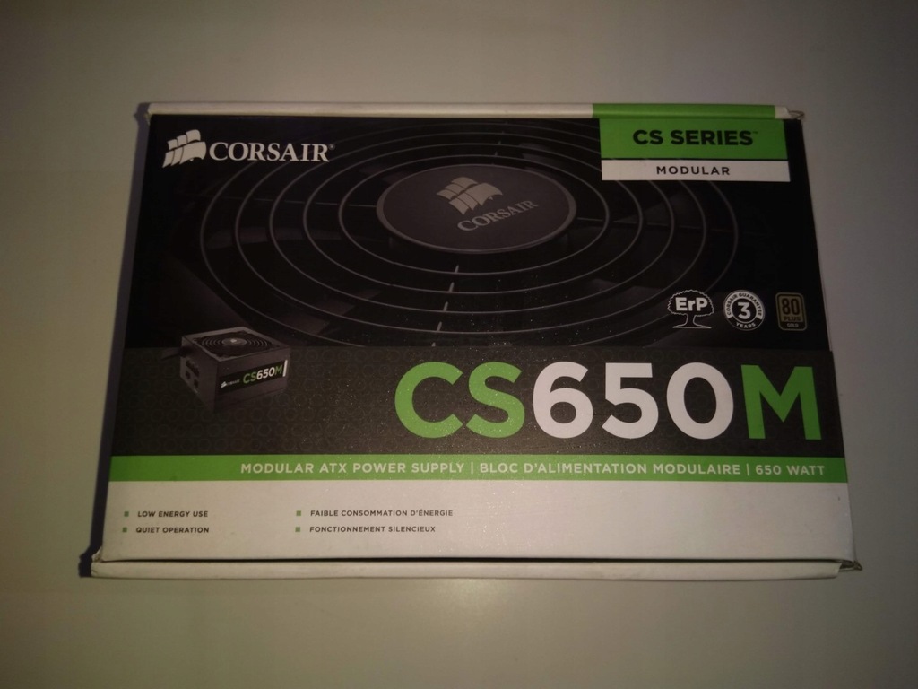 Zasilacz PSU Corsair CS 650 M