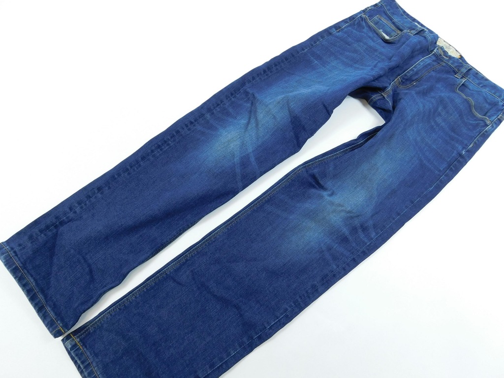 1912k48 NEXT spodnie JEANSOWE proste STRETCH 32 L