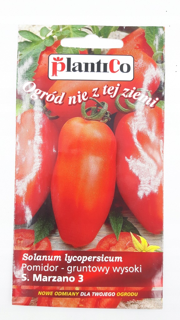 Pomidor gruntowy wysoki SAN MARZANO 0,2g plantico