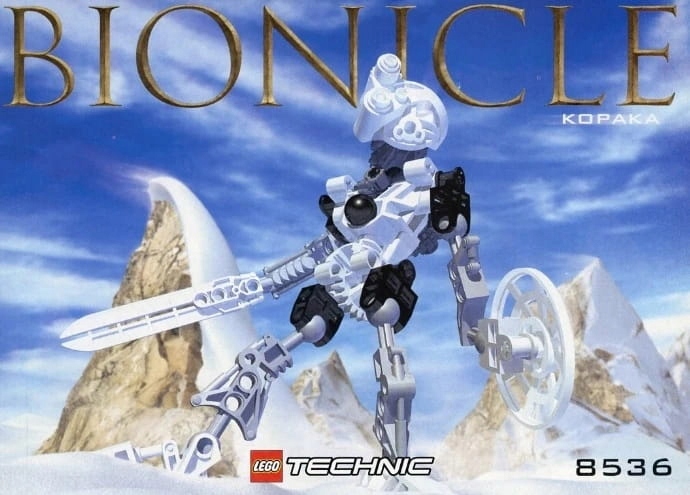 LEGO 8536 Kopaka [BIONICLE: Toa] | biały lodowy