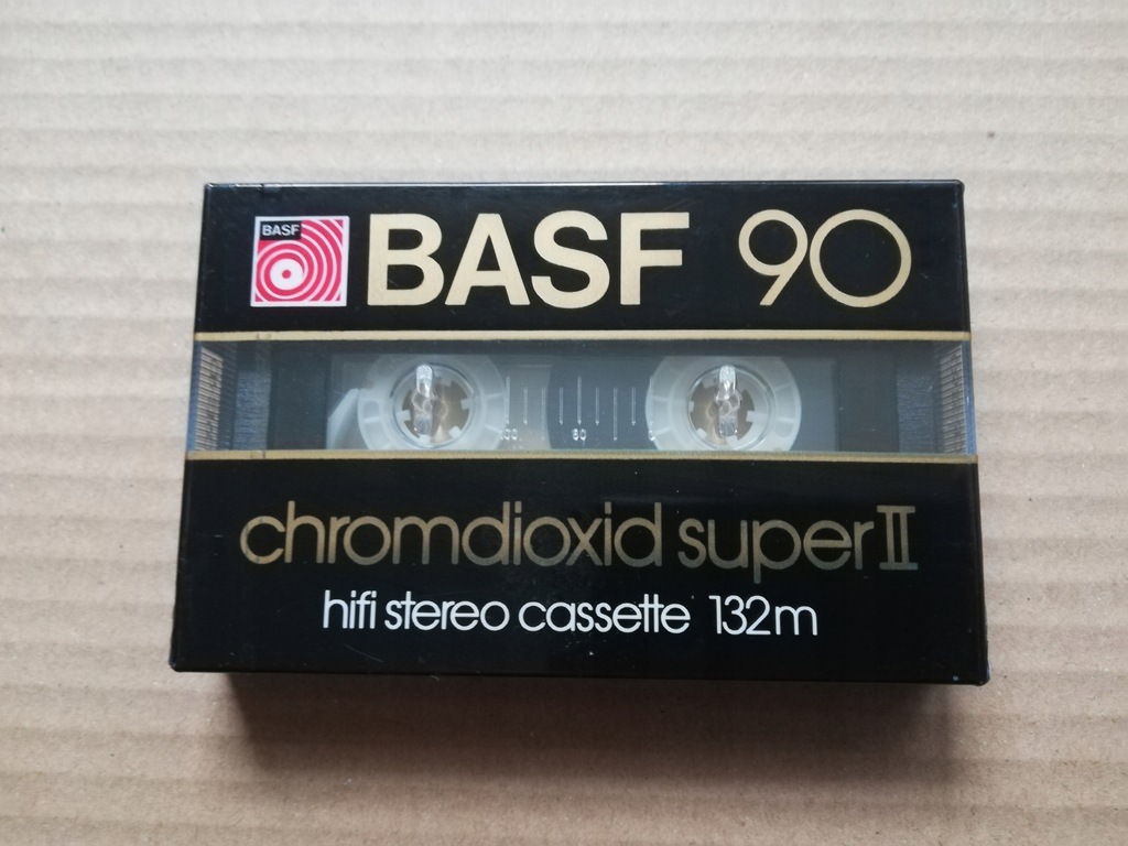 BASF CR-S II CHROMDIOXID SUPER 90 NOWA FOLIA