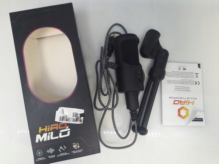 MIKROFON GAMINGOWY HIRO MILO USB
