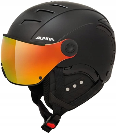 ALPINA JUMP 2.0 KASK NARCIARSKI CZARNY 59-61 CM