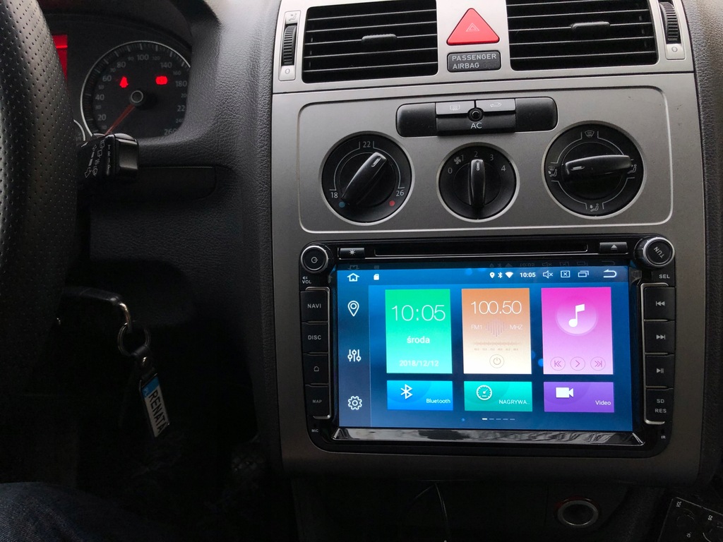 NAWIGACJA RADIO VW PASSAT B6 B7 Golf 5 6 ANDROID 8