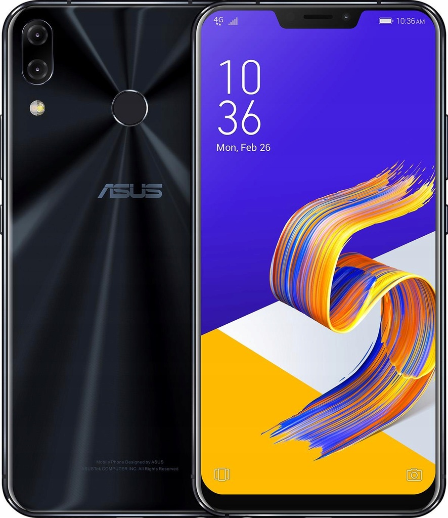 nowy PL ASUS ZENFONE 5Z 8GB/256GB NIEBIESKI