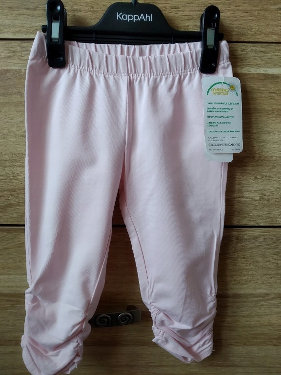 KappAhl różowe legginsy r.104