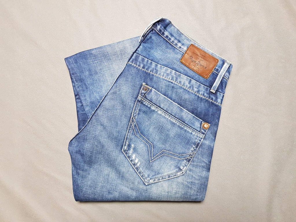 PEPE JEANS - TOOTING W31L32 - pas 85 cm IDEAŁ