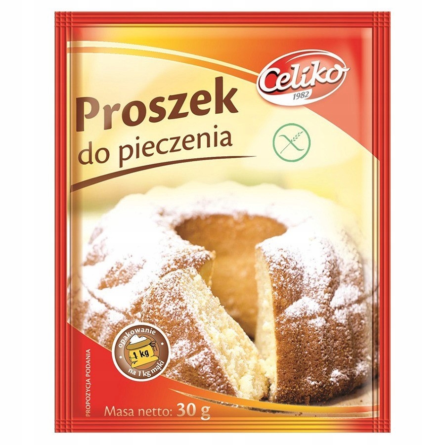 Proszek do pieczenia bez glutenu Celiko, 30g