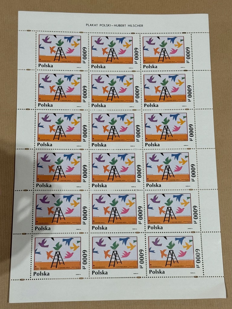 ARK 3348 - 3349 ** PLAKAT POLSKI