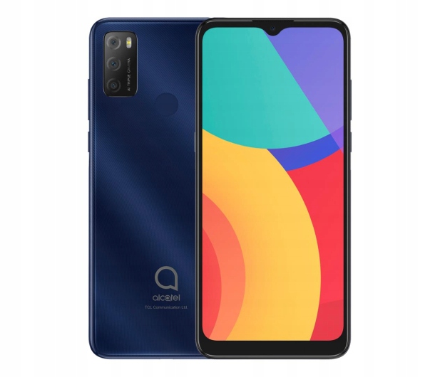 OUTLET Alcatel 1S (2021) 3/32GB Niebieski NFC