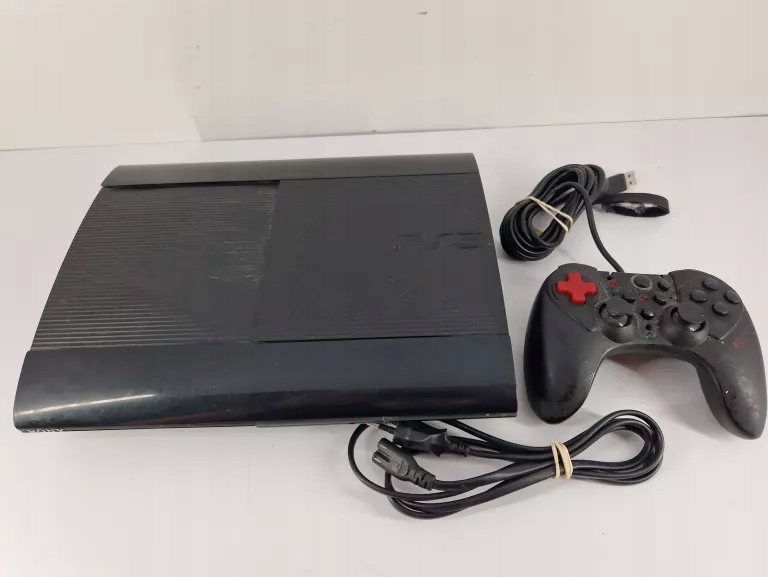 KONSOLA SONY PS3 SUPER SLIM CECH-4204C 500GB PAD