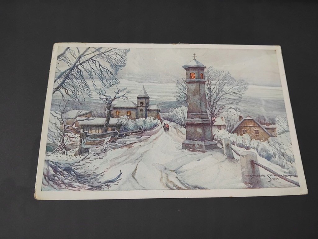 pocztówka malarstwo E