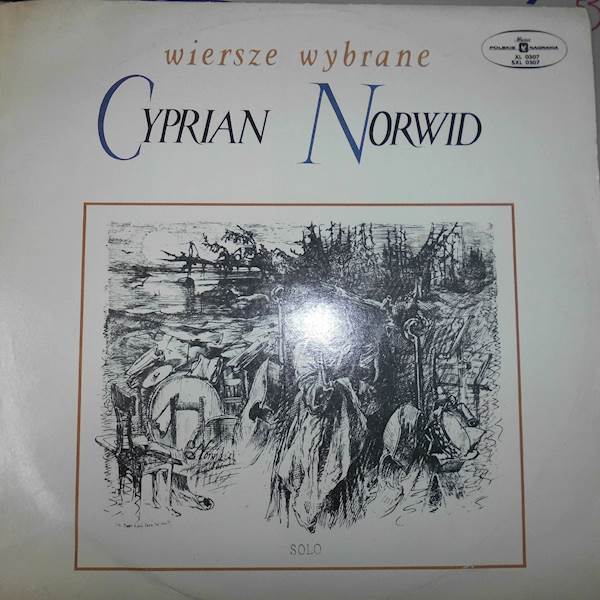 Wiersze Wybrane - Cyprian Kamil Norwid Winyl lp